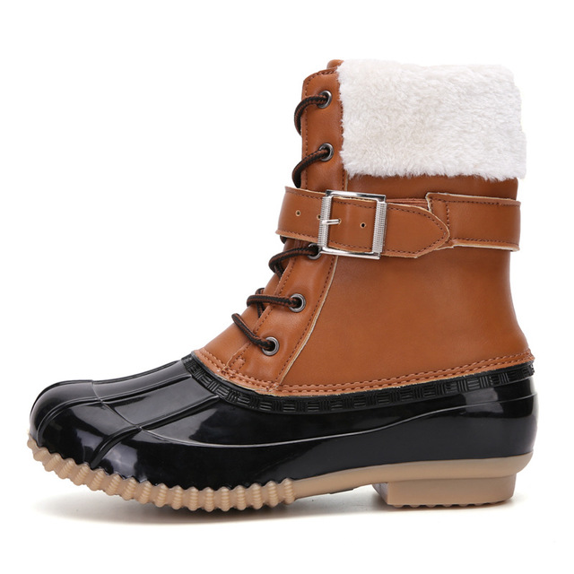 Women's shoes high-top waterproof snow boots
