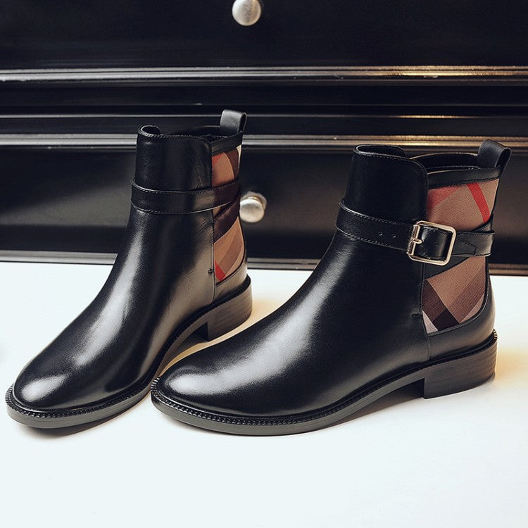 Women's leather boots