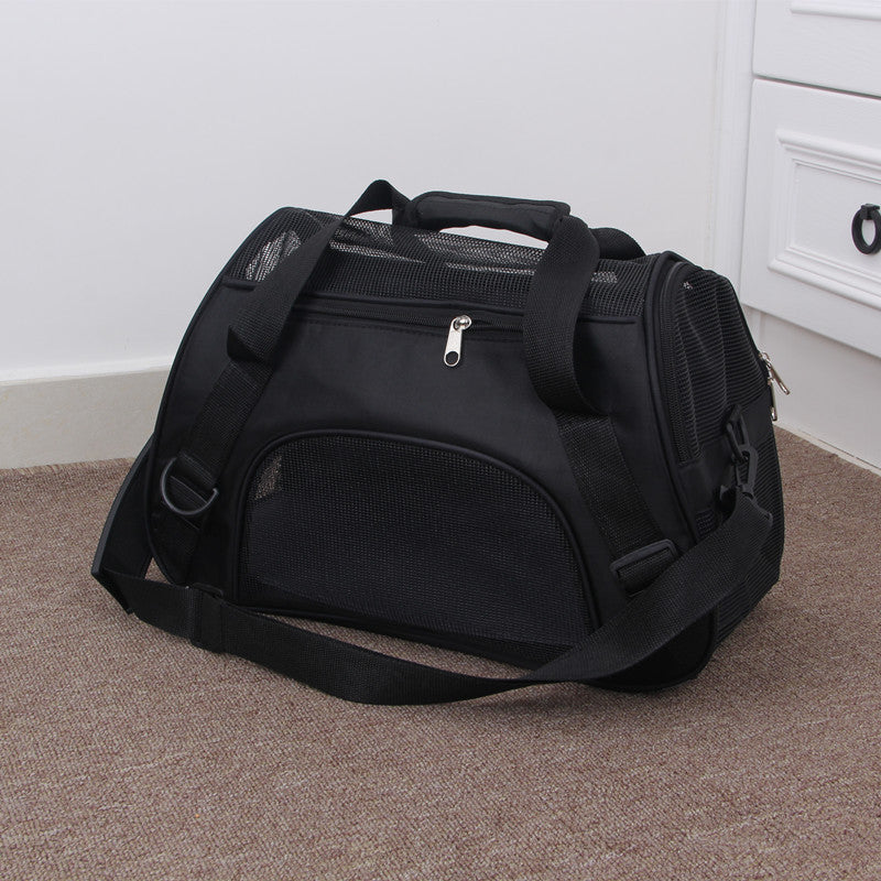 Bolsa de transporte de malla portátil para mascotas Bolsas de viaje para mascotas