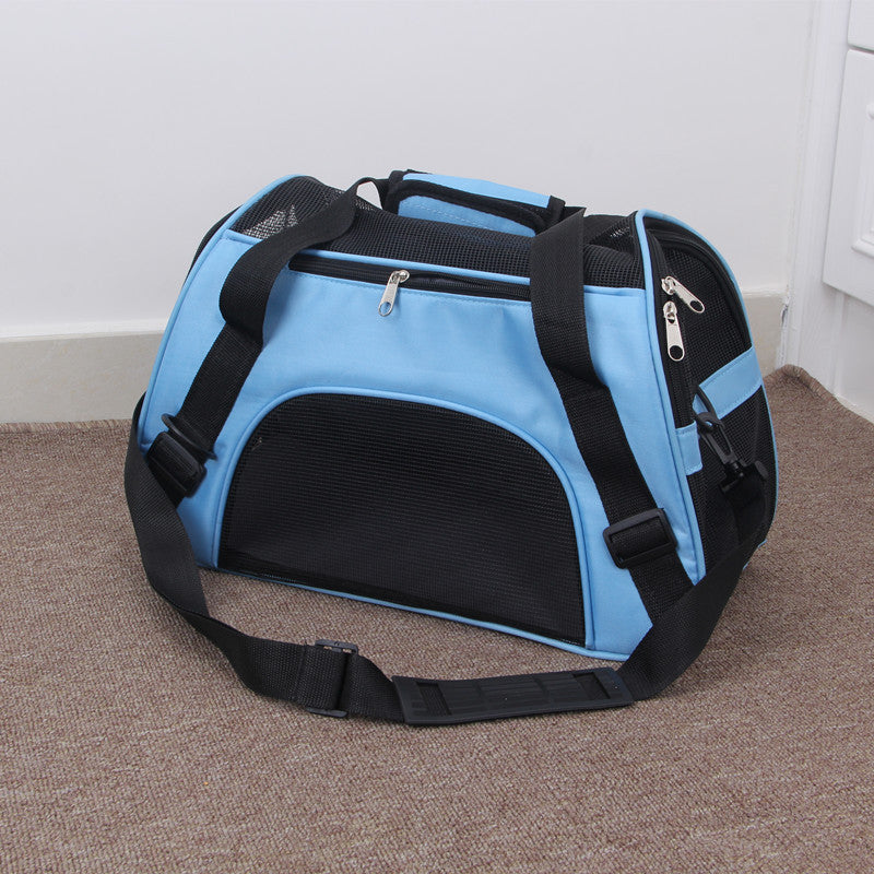 Bolsa de transporte de malla portátil para mascotas Bolsas de viaje para mascotas