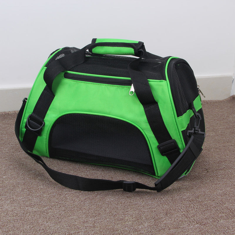 Bolsa de transporte de malla portátil para mascotas Bolsas de viaje para mascotas
