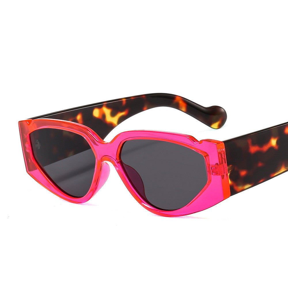 Personality Color Plastic Sunglasses, Trendy Sunglasses For Men And Women, Cross-Border Sunglasses