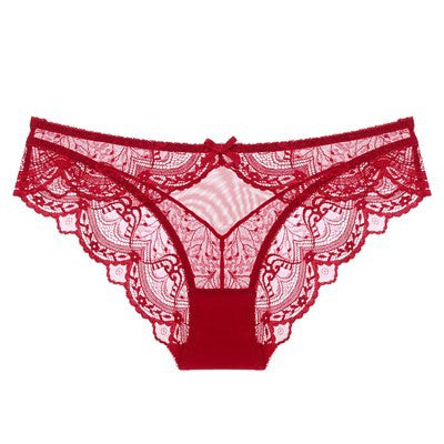 Summer Sexy Lace Panties Women's Ultra-thin Hot Show Perspective
