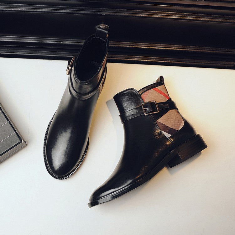 Women's leather boots