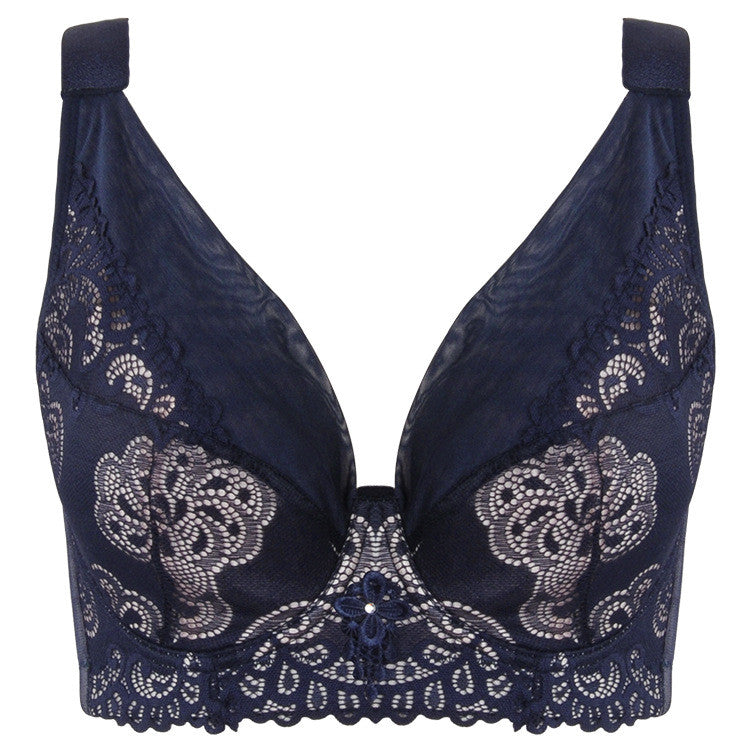 Thin, Large Size Full Cup MM Bra Gathers Adjusts And Receives Milk