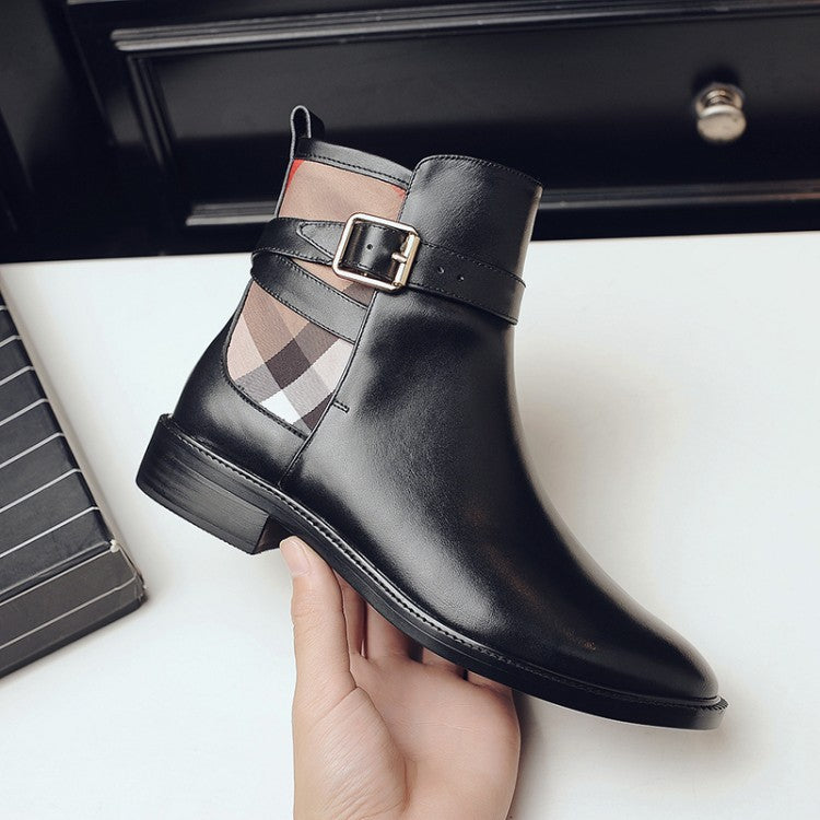 Women's leather boots