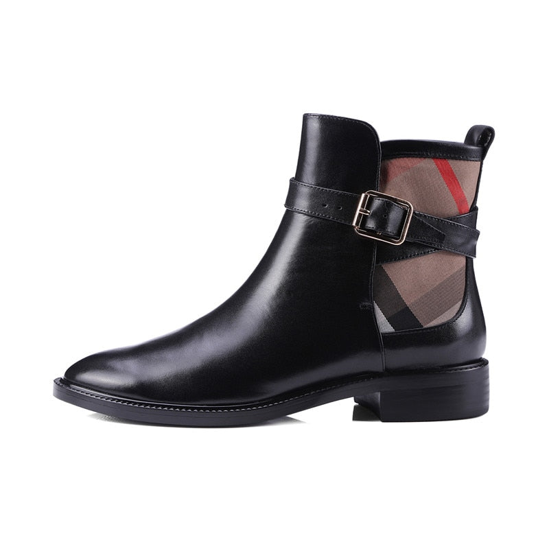 Women's leather boots