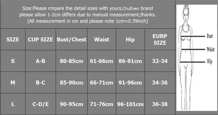 Women's Love Chain Sexy Swimsuit Bikini