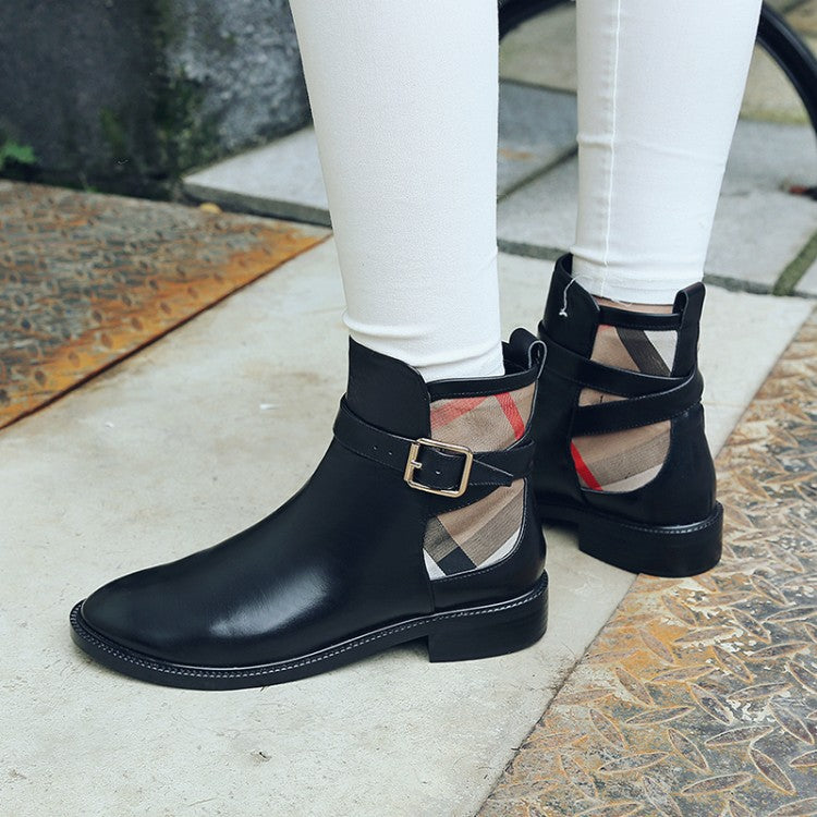 Women's leather boots
