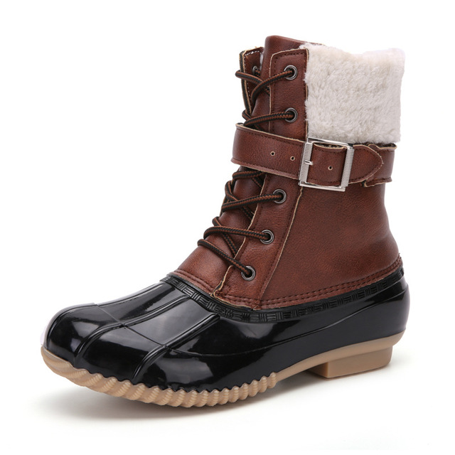 Women's shoes high-top waterproof snow boots