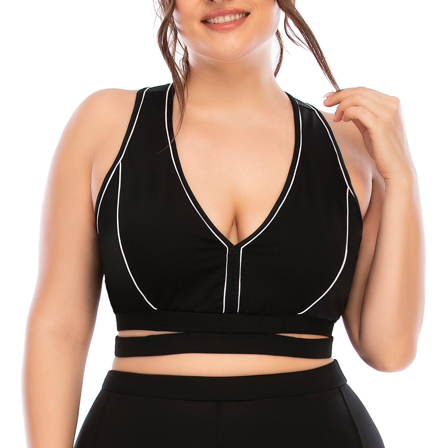Workout Suits Plus Size Yoga Clothes Tights Pants