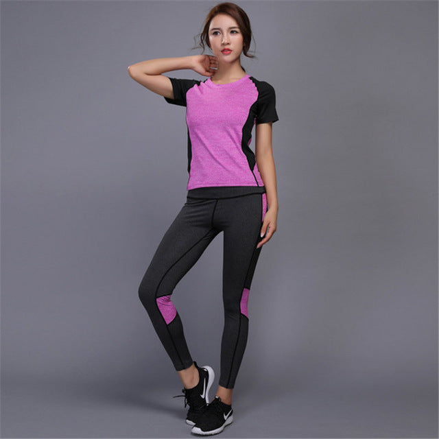 Conjunto de ropa de yoga fitness