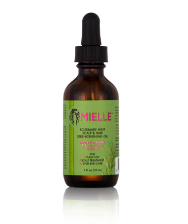 Aceite fortalecedor del cabello del cuero cabelludo con menta y romero