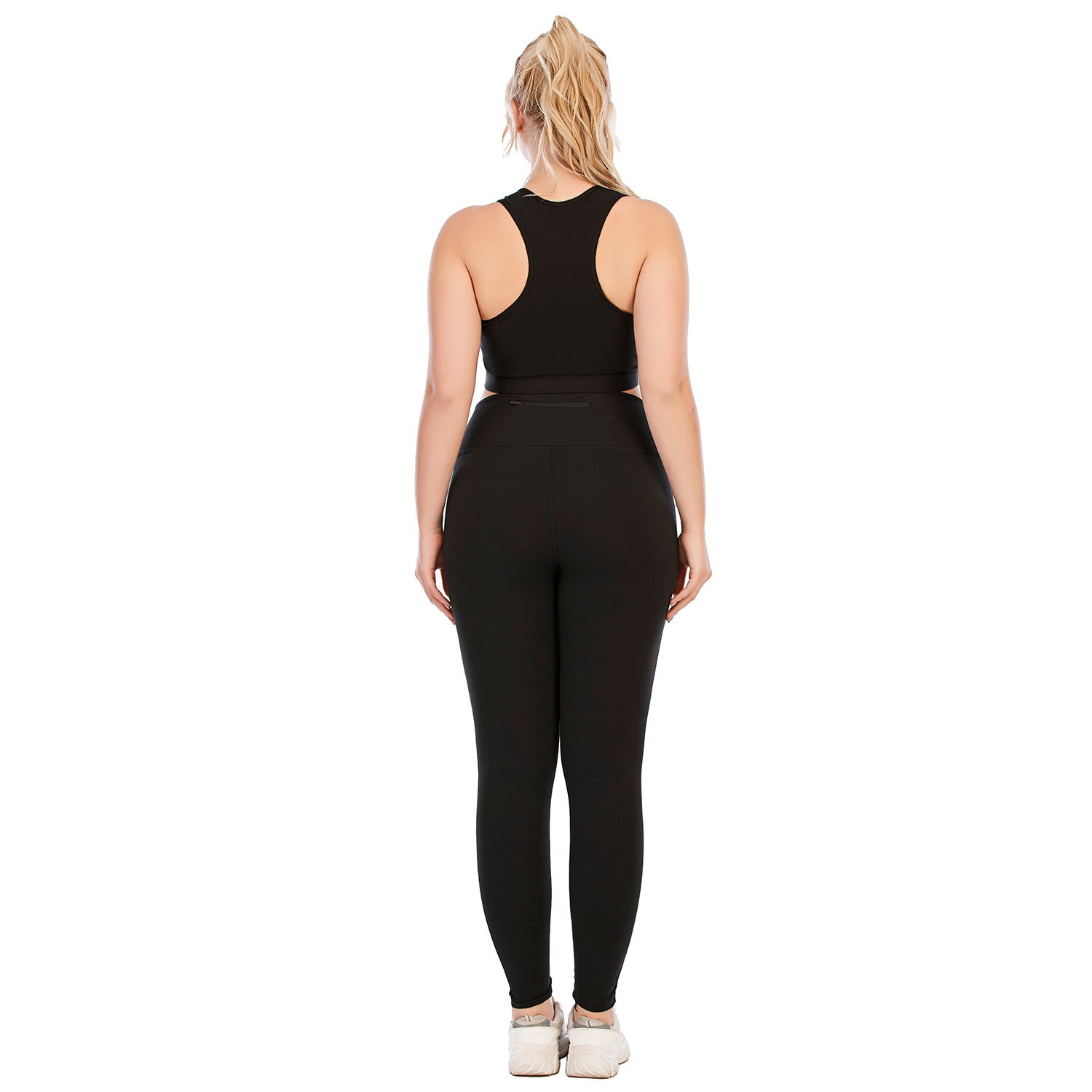 Ropa de entrenamiento Traje Ropa de yoga de talla grande Apretada