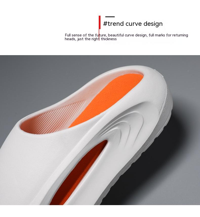 Zapatillas impermeables antideslizantes informales con plataforma nueva de verano