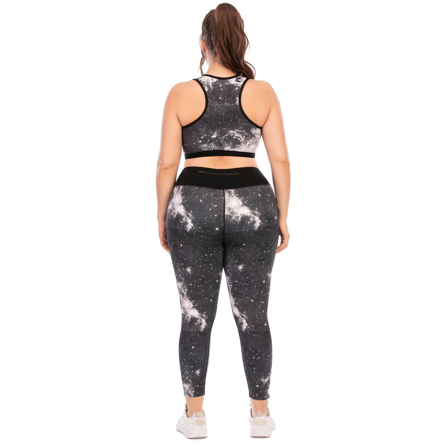 Ropa de entrenamiento Traje Ropa de yoga de talla grande Pantalones ajustados Sujetador deportivo