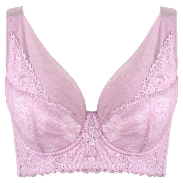 Thin, Large Size Full Cup MM Bra Gathers Adjusts And Receives Milk