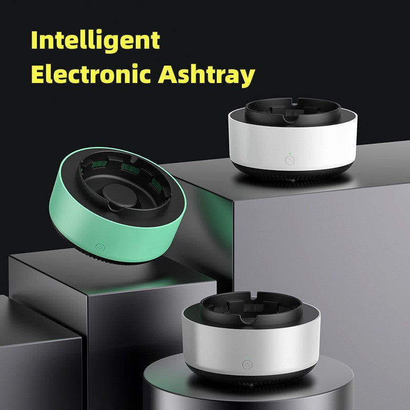 Smoke Removal Air Purification Ashtray Anion Purification Practical Automatic Purifier Ashtray Portable Gadgets For Car Or Home Ashtray