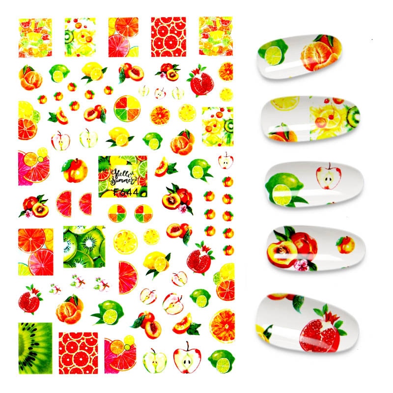 The New 3D Nail Sticker Cool English Letter stickers for nail Foil Love Heart Design Nails Accessories Fashion Manicure Sticker