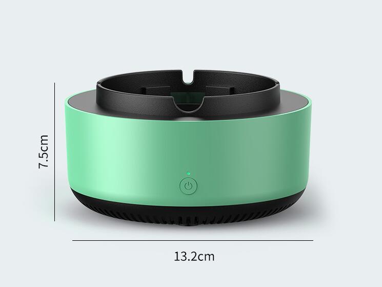 Smoke Removal Air Purification Ashtray Anion Purification Practical Automatic Purifier Ashtray Portable Gadgets For Car Or Home Ashtray