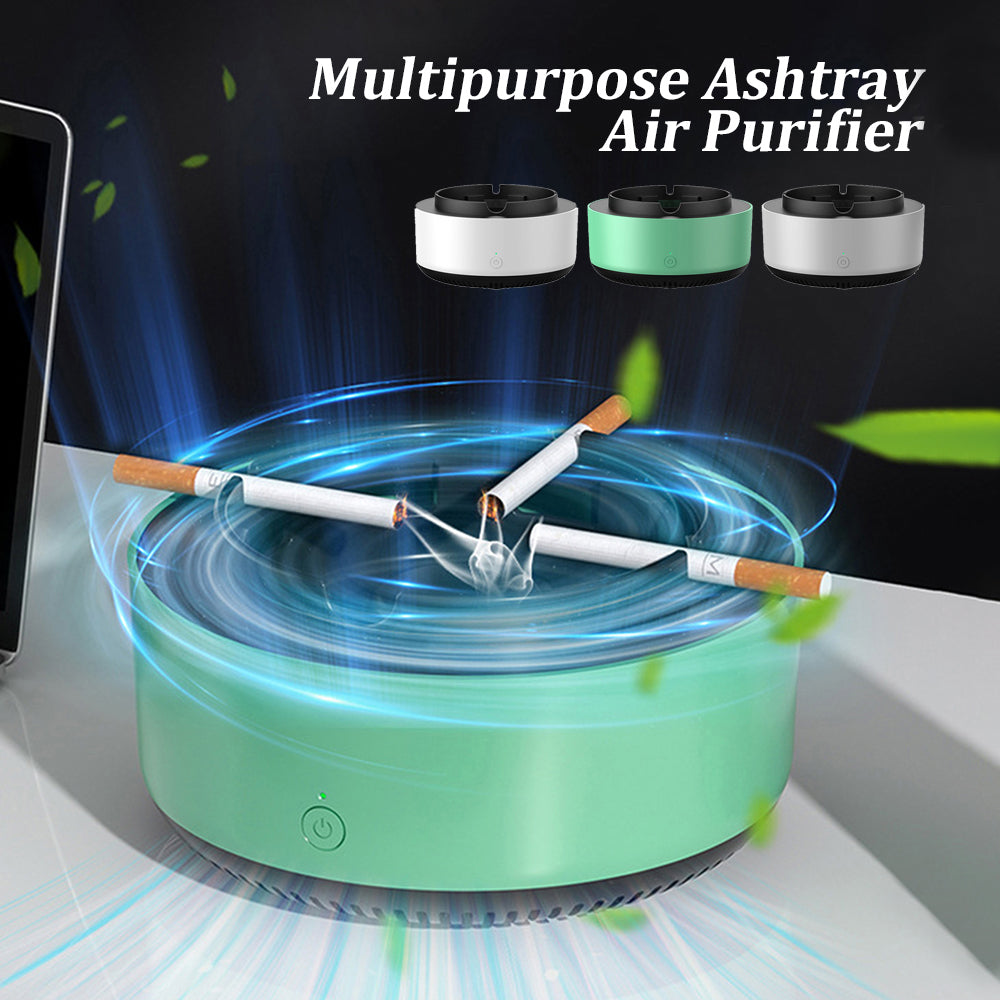 Smoke Removal Air Purification Ashtray Anion Purification Practical Automatic Purifier Ashtray Portable Gadgets For Car Or Home Ashtray