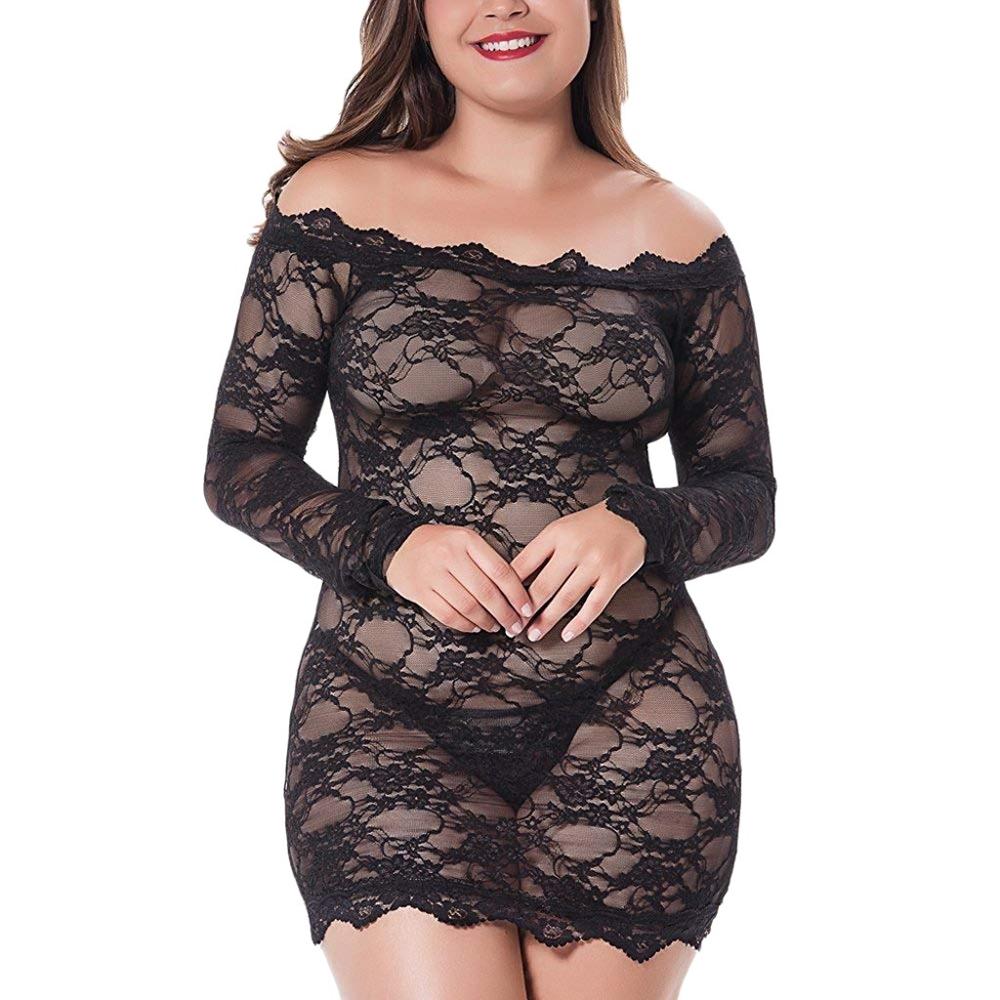 PLUS SIZE LINGERIE & SETS