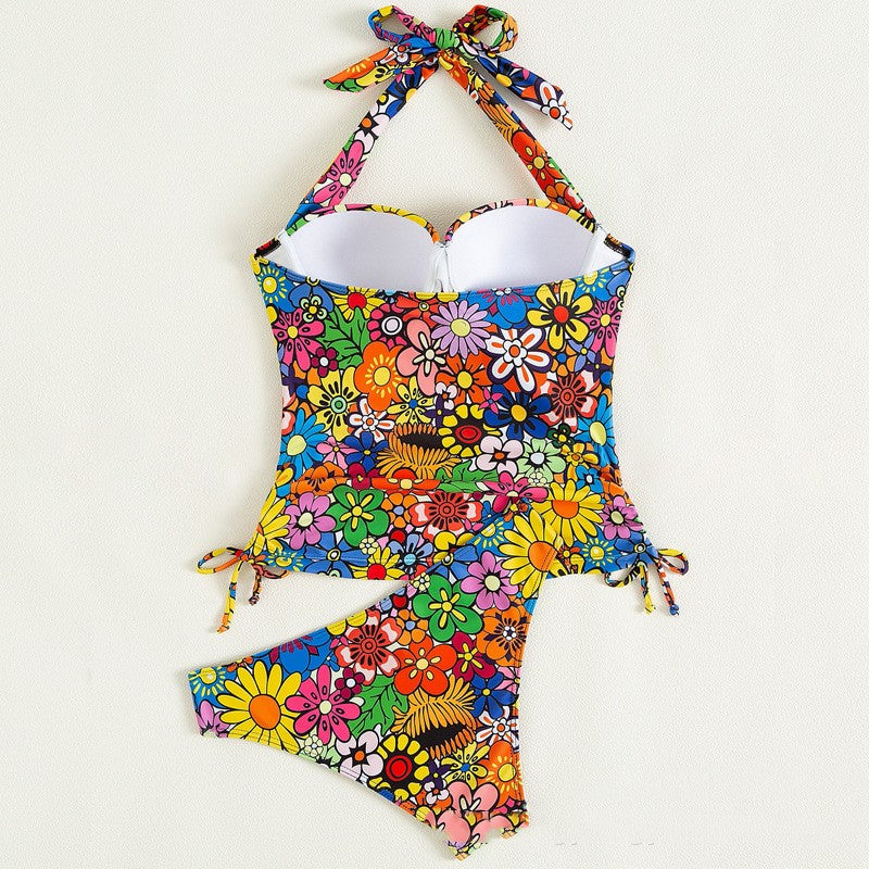 European And American Bikini Split Swimwear