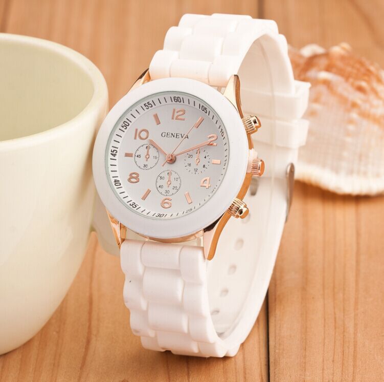 Silicone Couple Watches Trendy Fashion Men's And Women's Quartz Watch