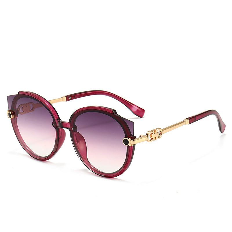 Women's Retro Large Frame Sunglasses