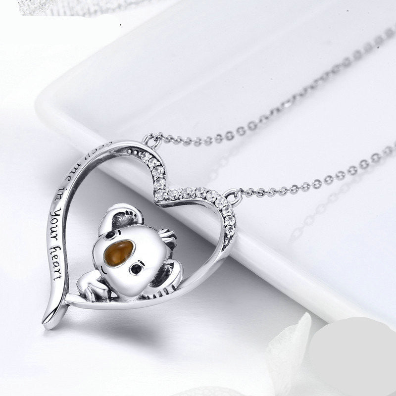 Cute koala necklace