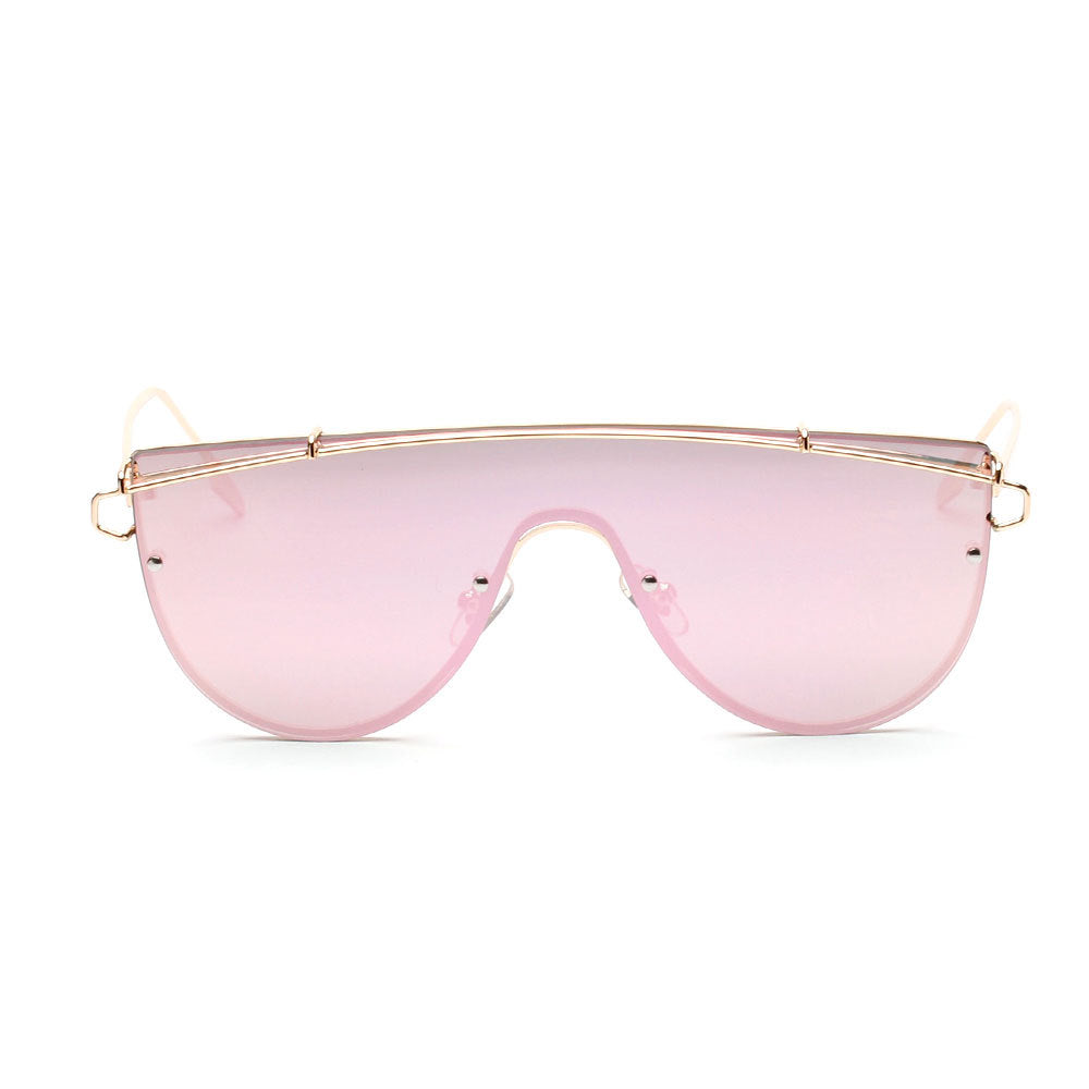 Women Rimless Large Sunglasses