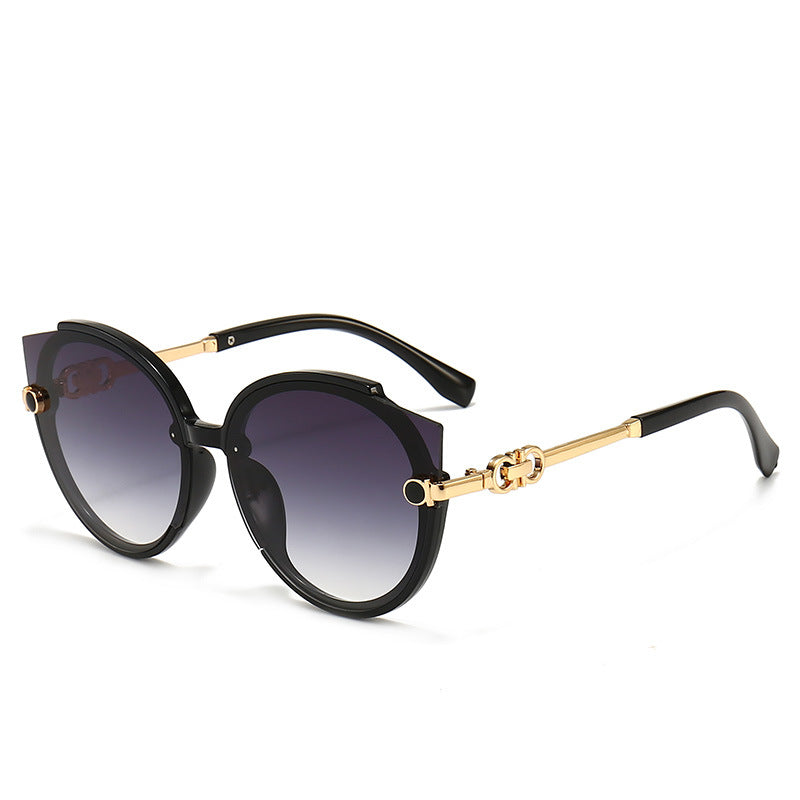 Women's Retro Large Frame Sunglasses