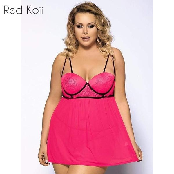 sexy dessous good quality plus size women chemise