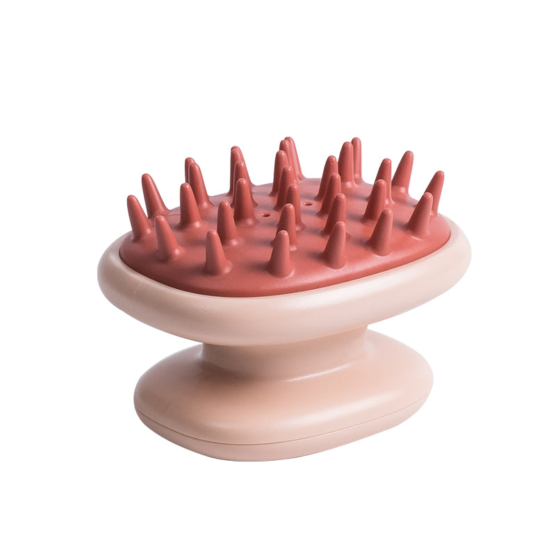 Silicone Head Body Scalp Massage Shampoo Brush Multiple Color Promote Blood Circulation