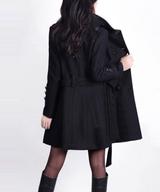 Slim woolen coat plus size women's clothing