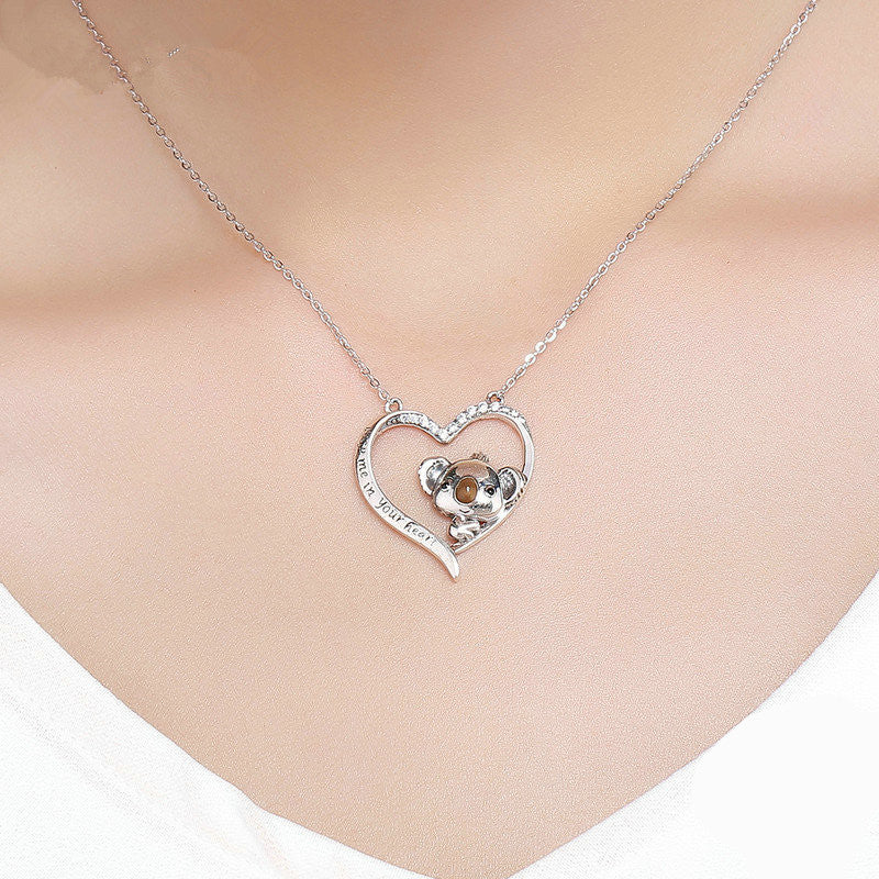 Cute koala necklace