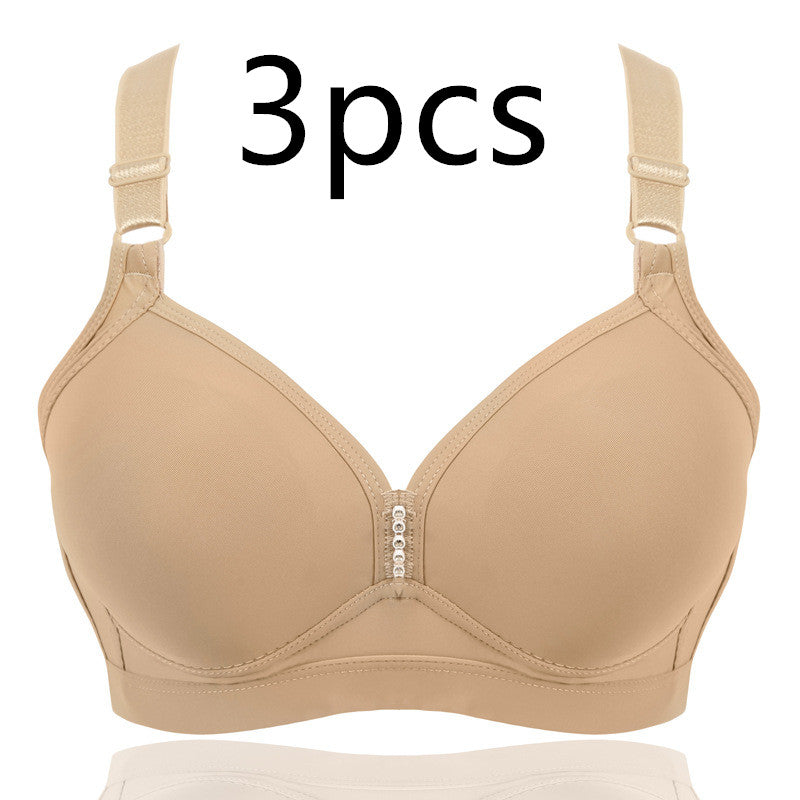 Large Size Thin Non-Wireless Cotton Bra Cotton