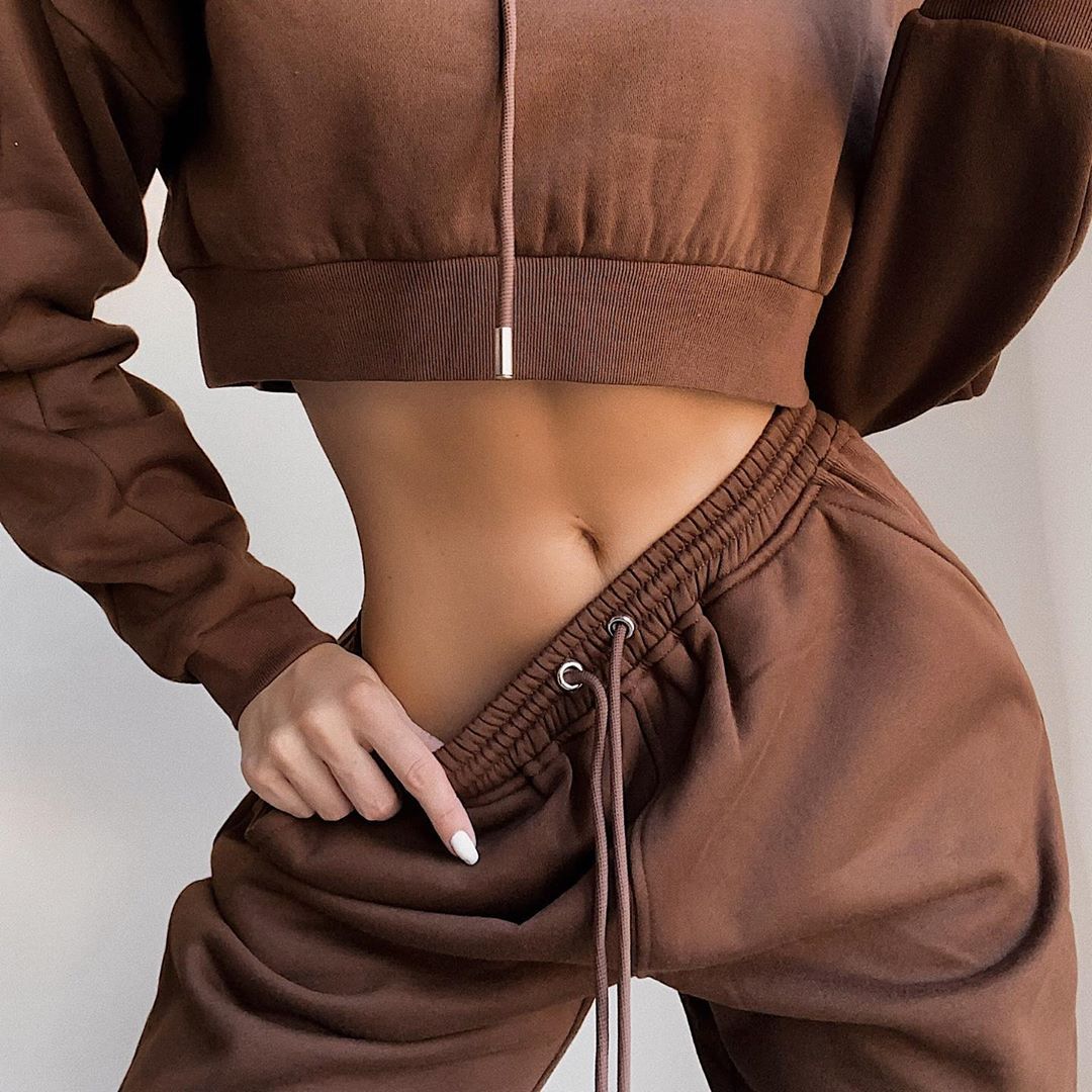 Drawstring Trousers Track Pants Casual Pants