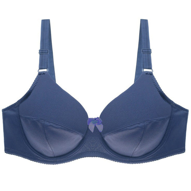 Plus Size Women Bra Mother's lingerie Big Cup Ultra