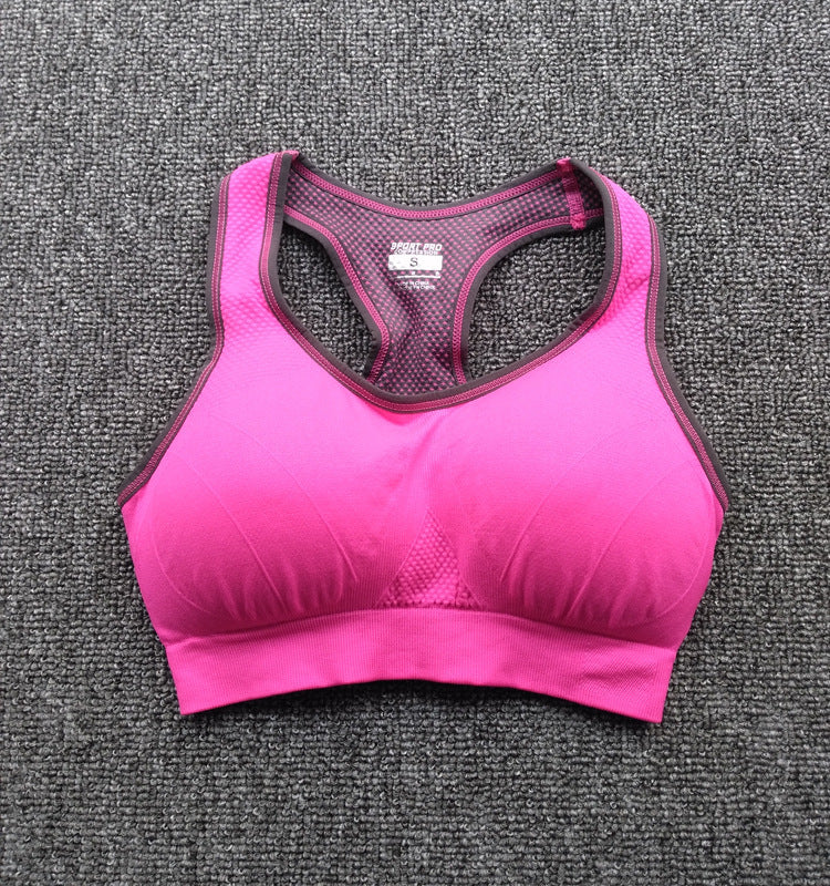 Plus Size Sports Bra Running Fitness Breathable Vest