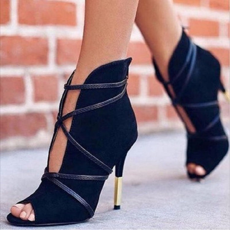 Sandalias de tacón alto para mujer Zapatos de mujer Sexy Abierto