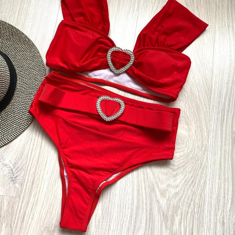 New Sexy High Waist Bikini Womens Two-Piece Swimsuit