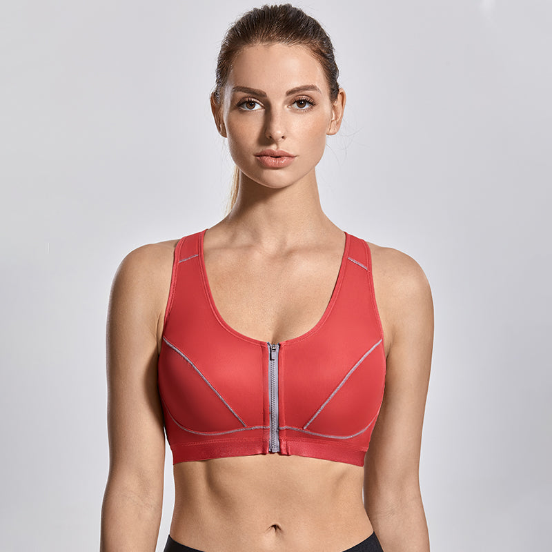 Shockproof Sports Underwear Women's Vest Running Large Size Bra Fitness Bra