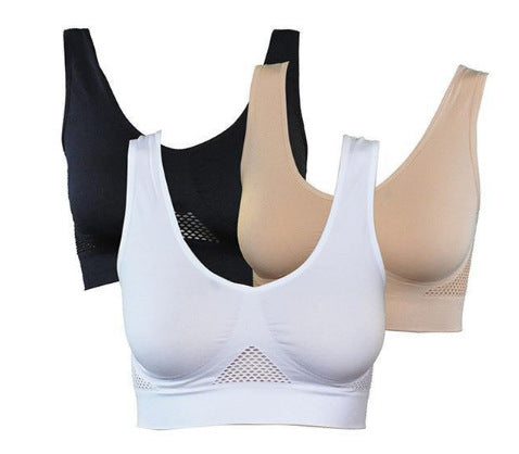 Aliexpress Explosive Breathable Yoga Underwear Shockproof Sports Fitness Vest Bra