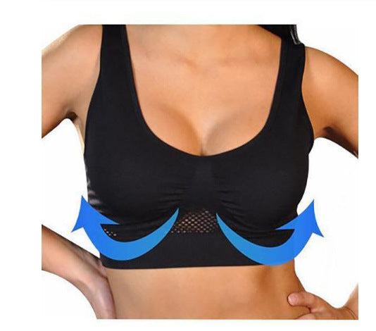 Aliexpress Explosive Breathable Yoga Underwear Shockproof Sports Fitness Vest Bra