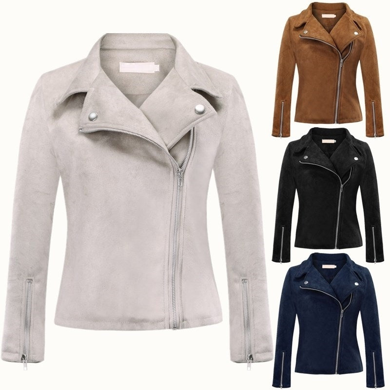 Jacket Women's Zip Up Coat Autumn And Winter