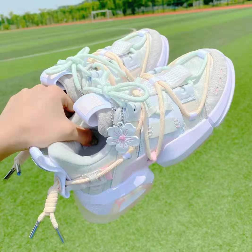 New Korean Fashion Net Celebrity Platform Sneakers