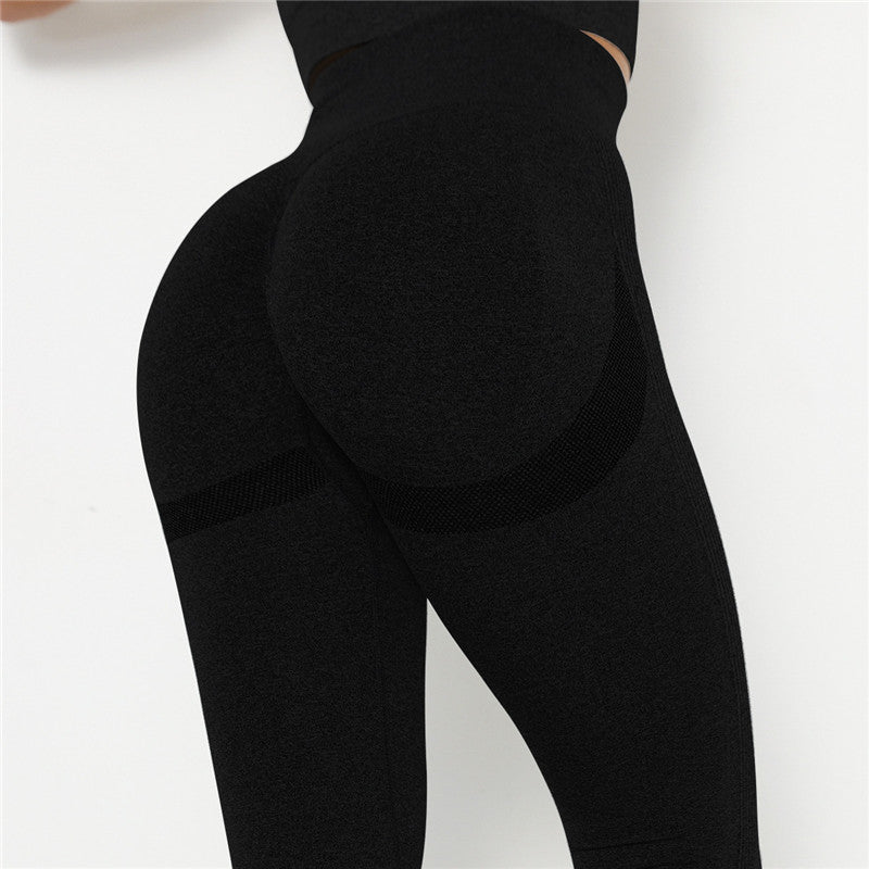 European And American Seamless Yoga Quick-Drying Hip Pants High Waist Fitness Pants