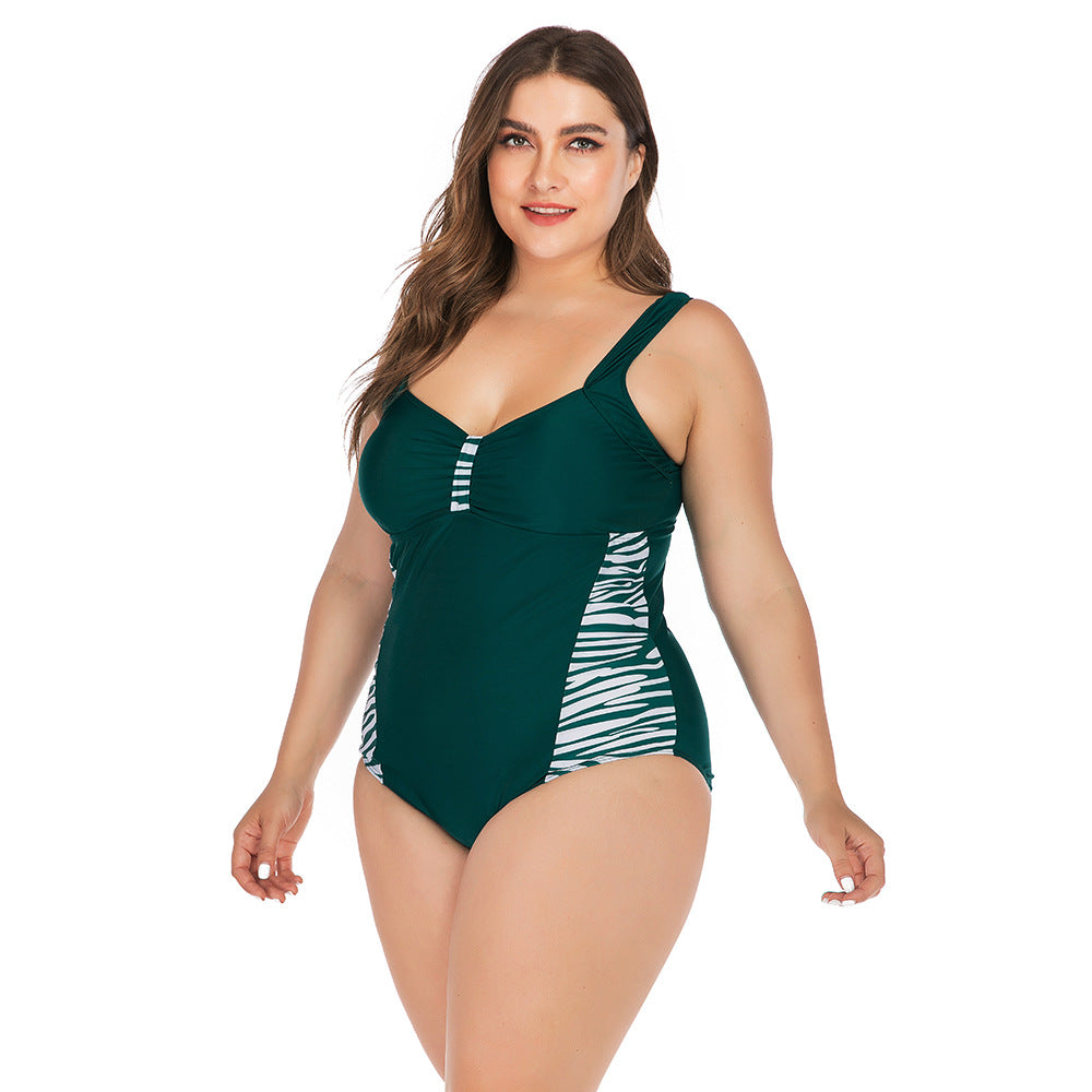 One-piece plus size swimsuit