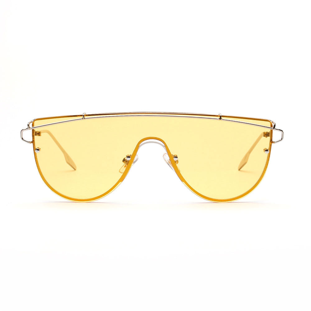 Women Rimless Large Sunglasses